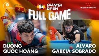 Full trận | Dương Quốc Hoàng vs Alvaro Garcia Sobrado | Giải Billiards Spainish Open 2023