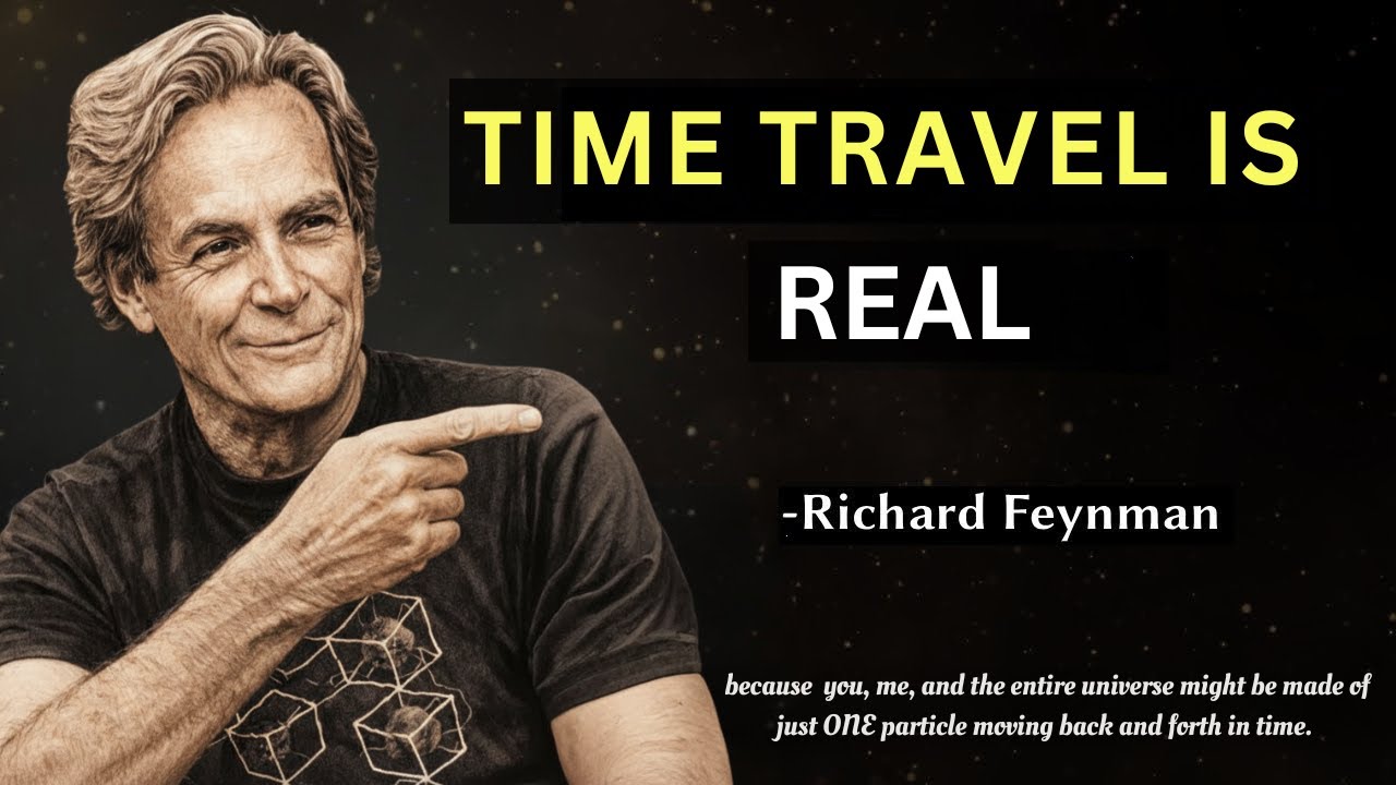 Antimatter is Traveling Backward in Time — Here is Proof ( Feynman's ...