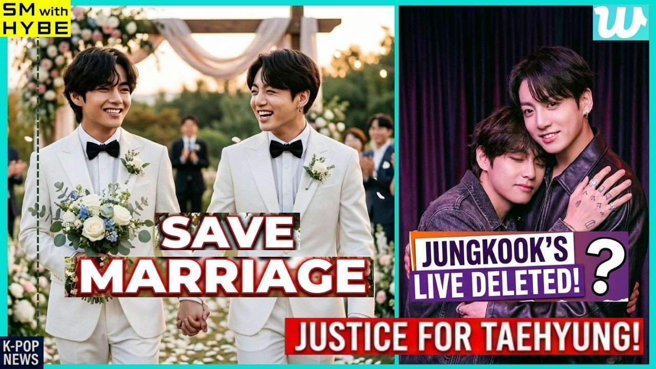 🚨 JUNGKOOK DELETED LIVE WEVERSE ! Save MARRIAGE ?? 🕊️  Justice for TAEHYUNG ! 🥀