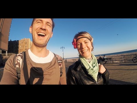 Путешествие по Америке. Как переехать в штаты? Нью-Йорк. Бруклин. Брайтон-Бич. Таймс-сквер. Часть 2.