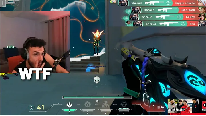 Tarik's Reaction to Shroud's 1v5 Ace Clutch - (VALORANT)