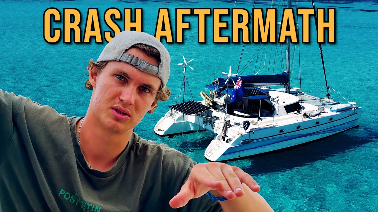 ⁣Can We Repair our Sailboat After Crashing into Rocks?