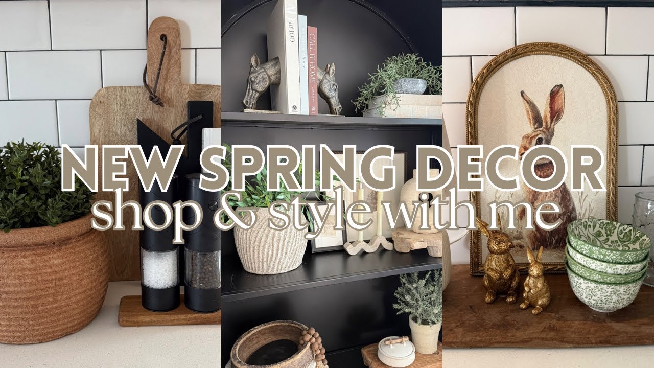*NEW* SPRING HOME DECOR 2026 | MICHAELS SHOP & DECORATE WITH ME - YouTube