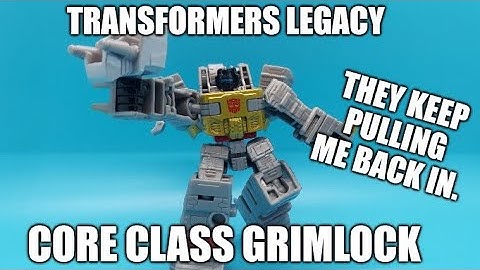 Transformers Legacy Core Class Grimlock Review
