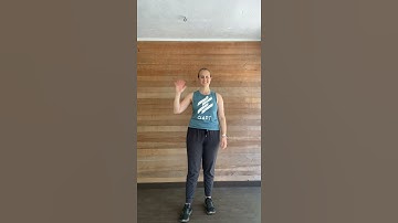 Thoracic spine flexion and extion in standing