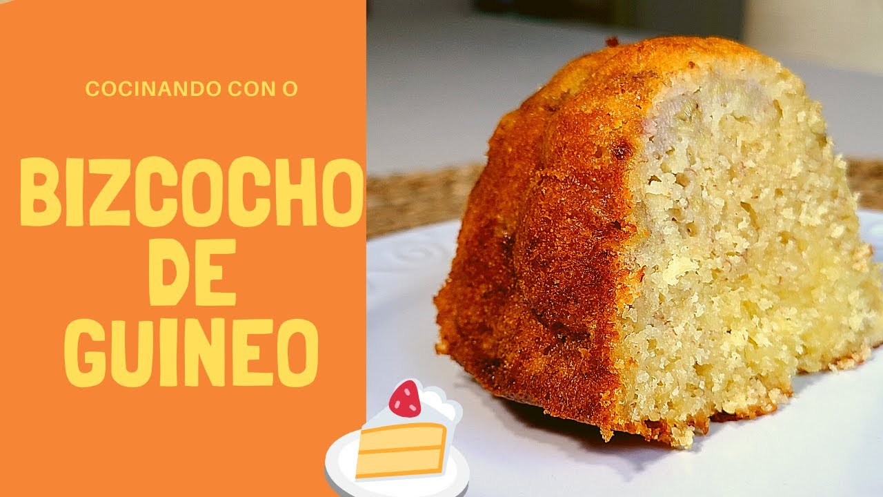 Bizcocho de Guineo ( Mojadito y Esponjoso) Cake o Torta de Platano o Torta  de Banano - YouTube