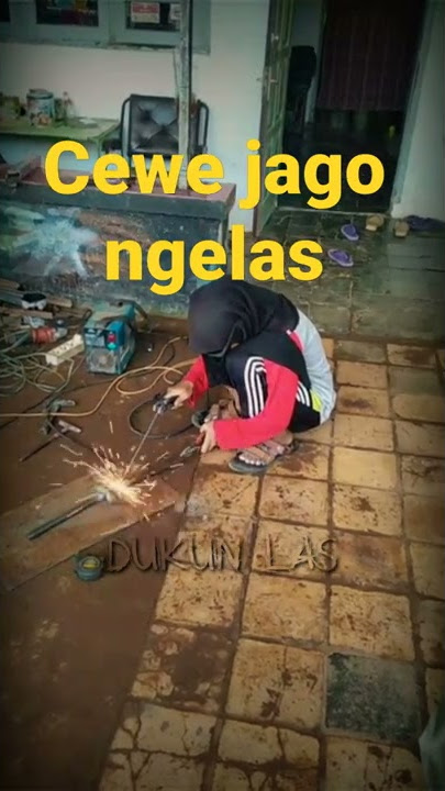 belajar las listrik | welder woman girl