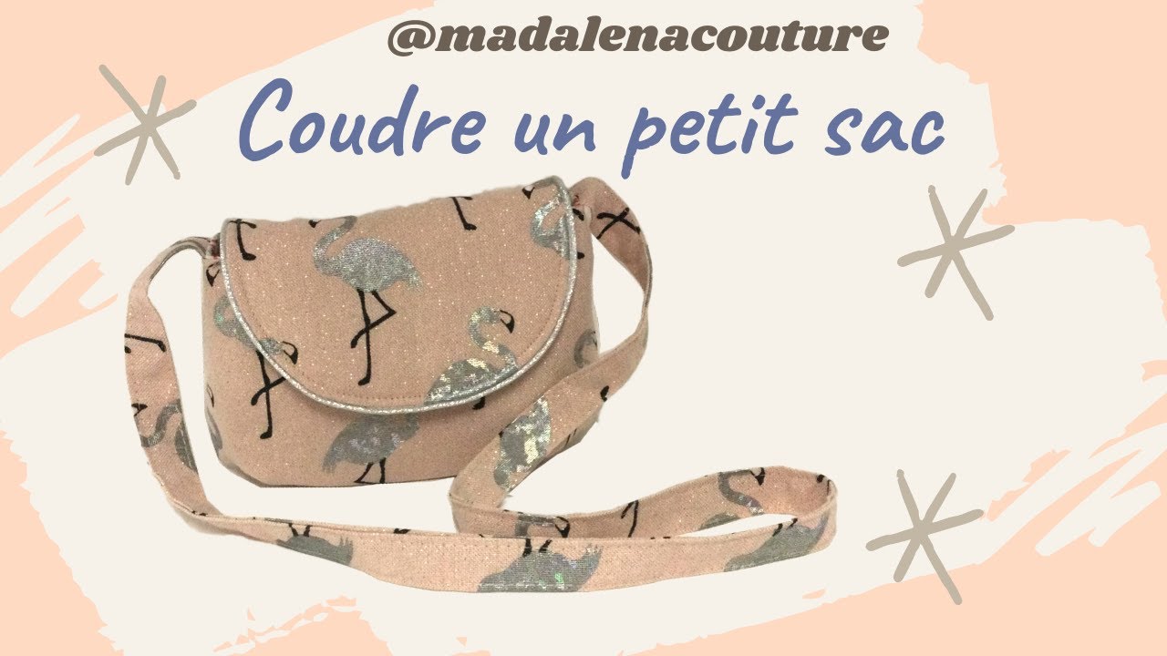 Coudre un mini sac à bandoulière - Tuto Couture Madalena 
