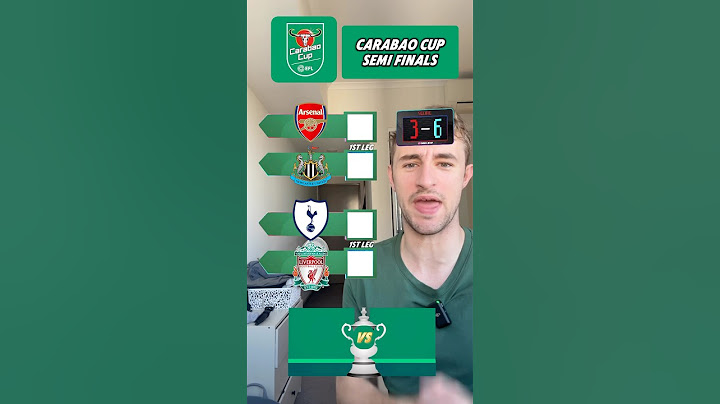 FILTER PREDICTS CARABAO CUP SEMI FINAL DRAW RESULTS?! 😱😨  #carabaocup