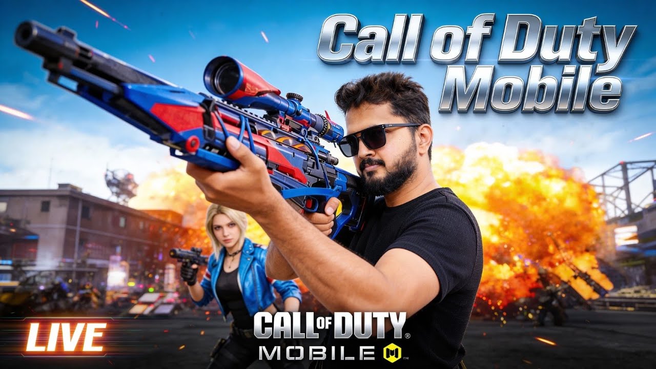 CODM Mobile Live 1v1 sniper with subs | Rank push