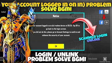 Your account logged in on in) xiaomi bgmi | your account logged in on in) realme bgmi | Vivo , oppo