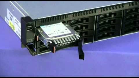 IBM System x3630 M3 - CRU - Remove Hot Swap 2.5" Hard Disk Drive