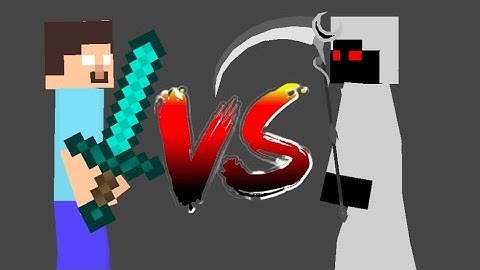Herobrine vs Entity 303 (Stick Nodes Animation)