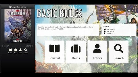 Showing off The Forge Compendium Browser