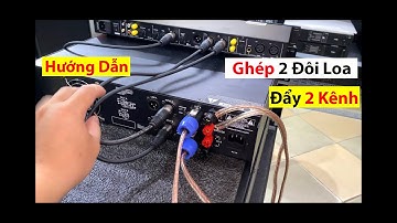 Hướng Dẫn Ghép 2 Đôi Loa Vào Cục Đẩy LA650 và Vang Cơ | Thắng Cao Audio