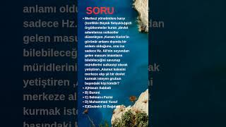 TÜRK İSLAM TARİHİ SORU ÇÖZÜMÜ #ayttarih #kpsstarih #kpss2026 #ayt2026 #kpssgüncelbilgiler