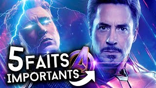 LA VÉRITÉ SUR LA FIN D'AVENGERS 4 ENDGAME