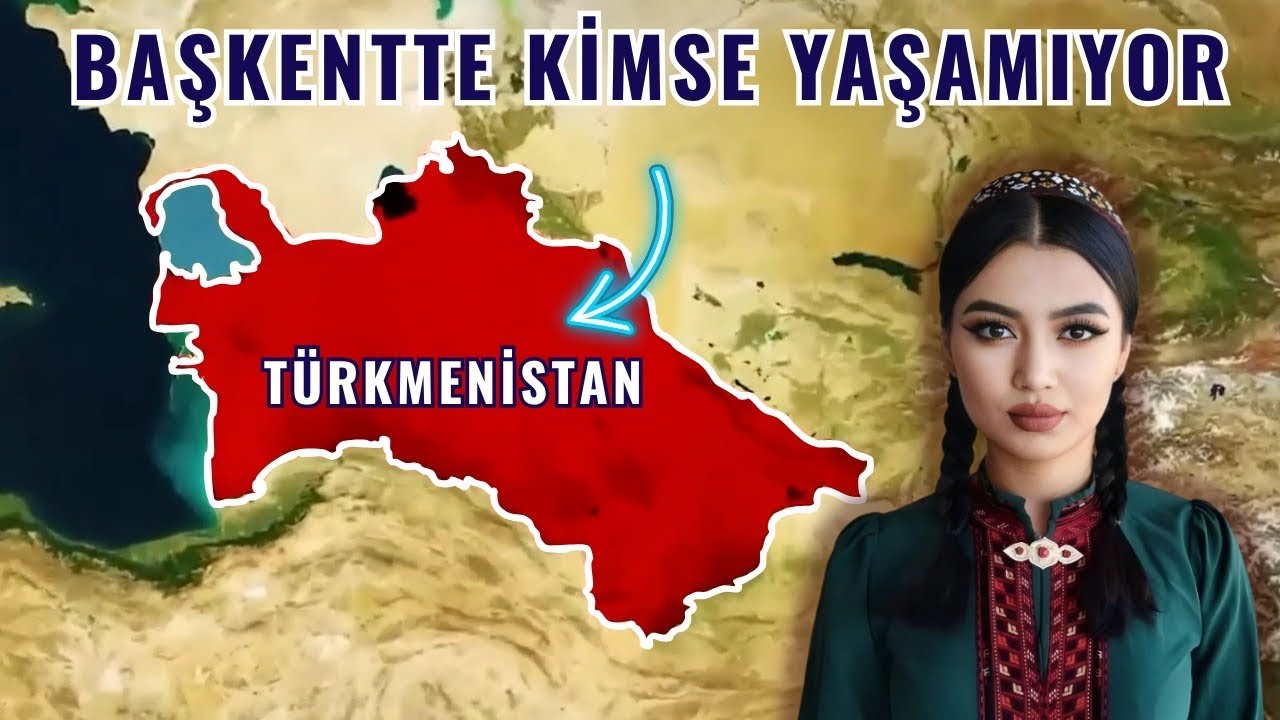 Türkmenistan'ın başkentinde neden kimse yaşamıyor? En tuhaf Türk ülkesi!