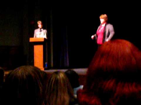 Charlaine Harris at a speaking event Evans, GA(1/2...