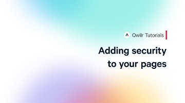 Qwilr Tutorial: Adding Security to Your Pages