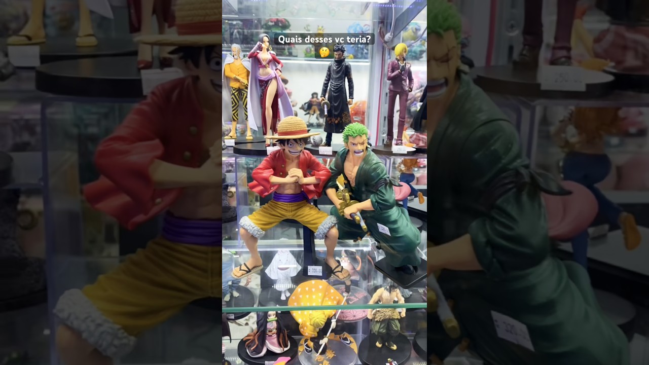 Quais? 🤔 #onepiece #actionfigure #actionfigures #bonecos #otaku #geek