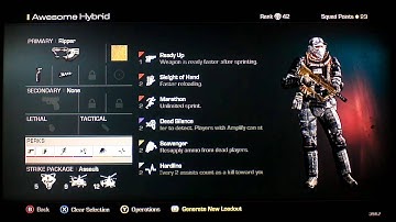 COD Ghost best class setup ripper (DLC)