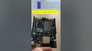 Arduino Uno Rev4WIFI: Creating a Digital Clock with RTC & LED Matrix!