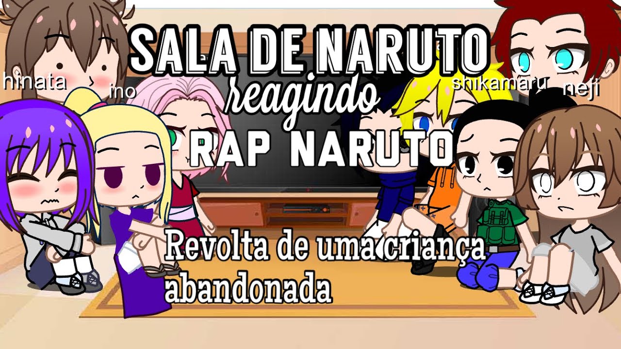 Sala de naruto reagindo rap naruto +gaara ~revolta da uma criança abandonada