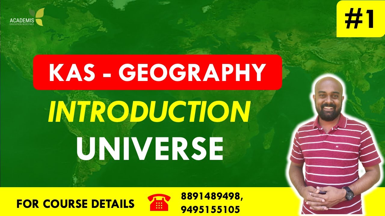 KAS GEOGRAPHY class - 1 | Introduction - YouTube