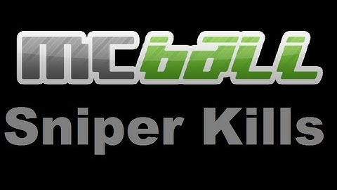 MCBall CTF - Awesome Sniper kills
