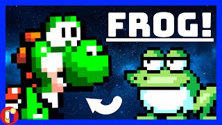 Yoshi Is Part Amphibian! #shorts | Brothers Theory Productions