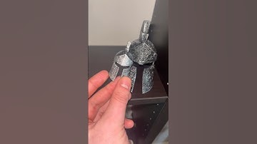 The best accessory you can’t have! #reels #spartan #3dprinting #timelapse #fyp #helmet