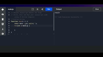 JavaScript Interview Question: Reverse String Without Built-in Functions