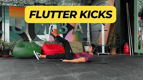 How to do FLUTTER KICKS the correct way ?