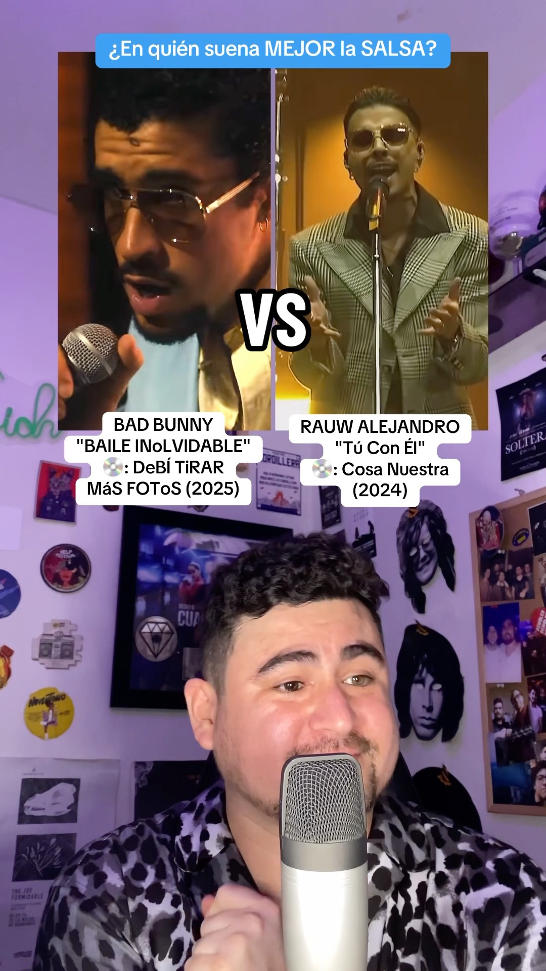 BAD BUNNY vs RAUW ALEJANDRO: ¿En quién suena MEJOR la SALSA? ??