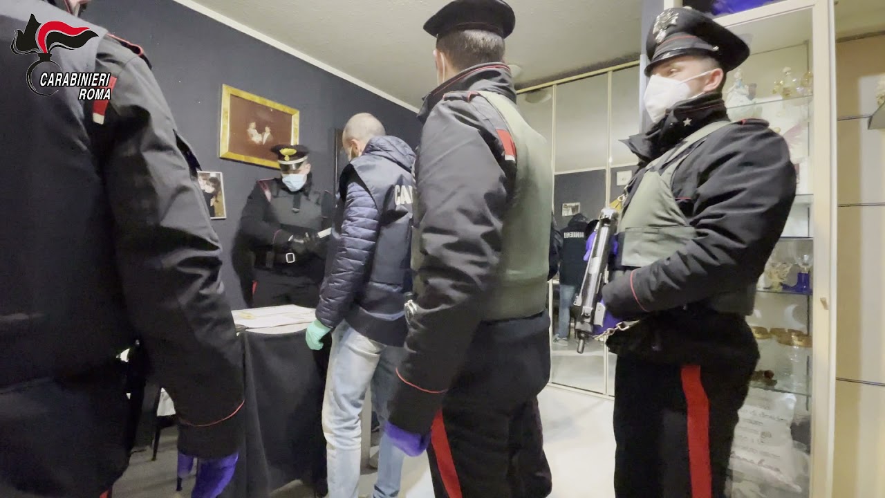 ROMA – OPERAZIONE ANTIDROGA DEI CARABINIERI A SAN BASILIO: 16 ARRESTI