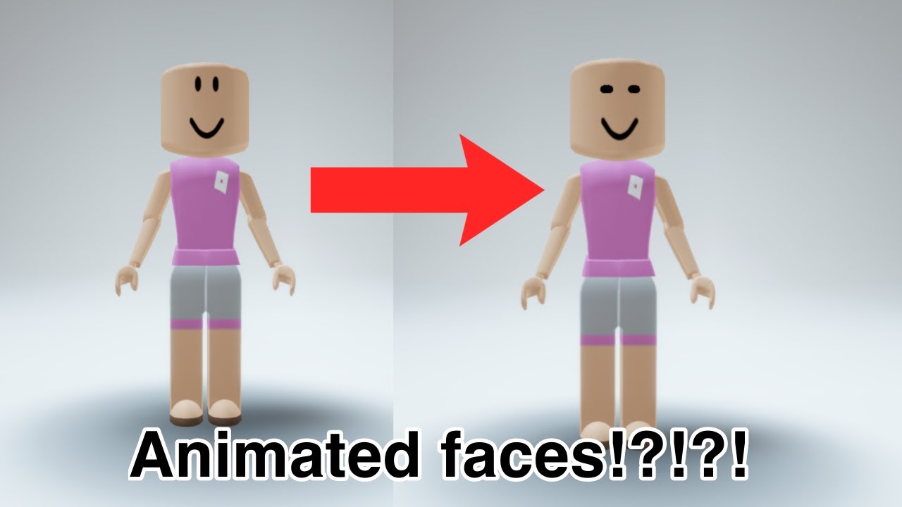 How To Get Animated Faces In Roblox