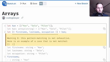 Learn ReasonML | 02-Basic data structures | 04-Arrays