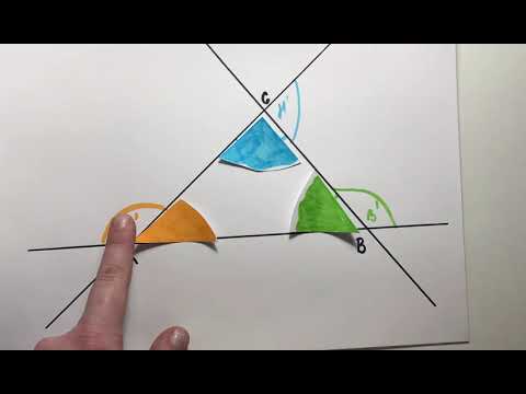 Video: Jak Najít úhel Po Stranách Trojúhelníku