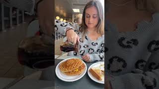 Trending Waffle House Hack #wafflehouse #wafflesandwich #waffle #foodhacks #foodie #breakfast #yum