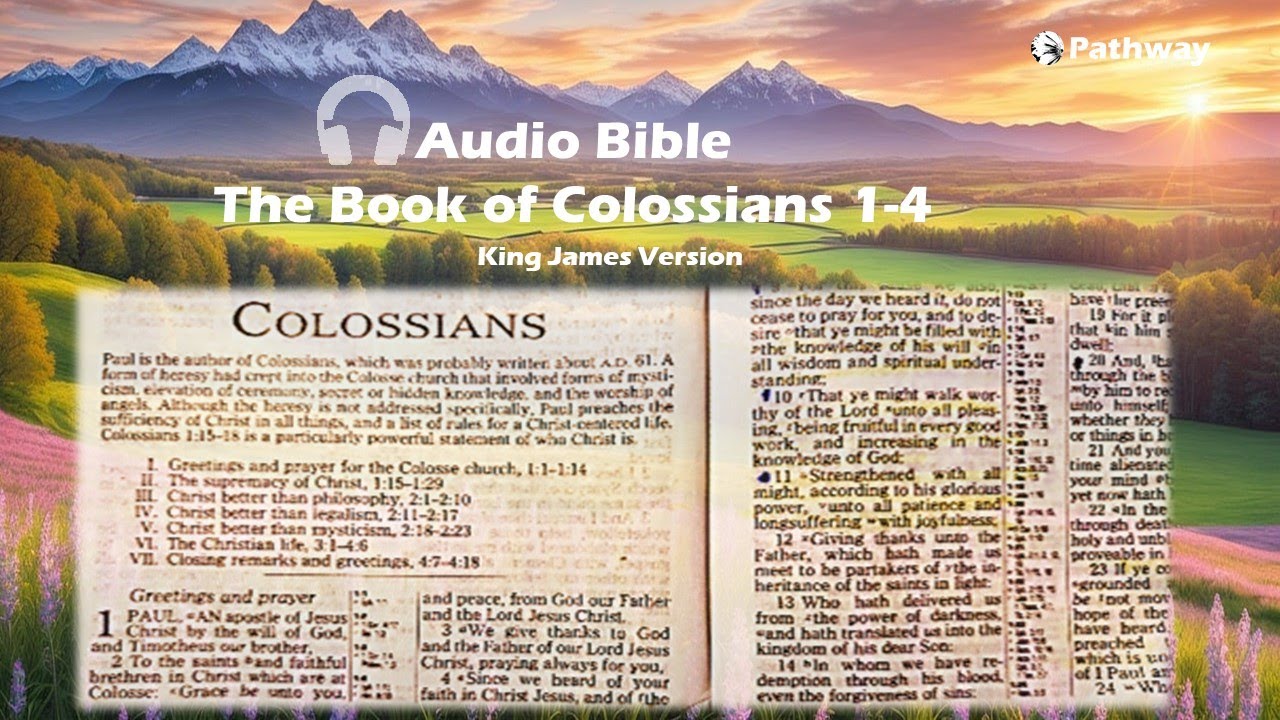 Audio Bible Colossians Chapters 1-4 - YouTube