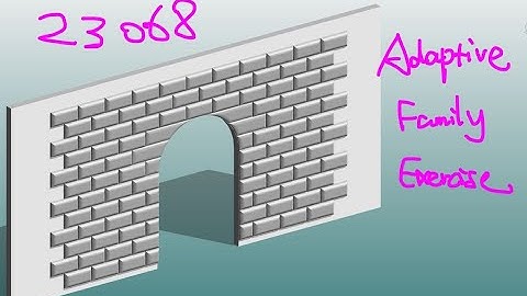 23068 - Revit Adaptive Family Exercise