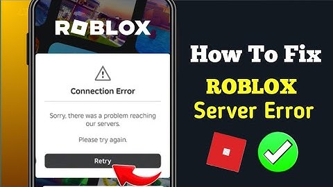 How To Fix Roblox Server Error Problem 2025 | Roblox Server Error Problem