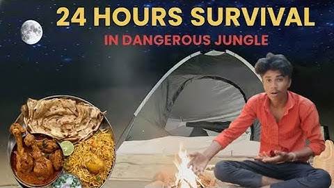 Handi Camping in top mountain🏔️ || 24 hours jungle survival| group camping 🏕️ camping video#camping 