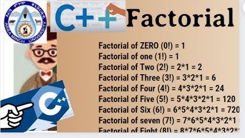 Coding for Beginners | calculate factorial  given number using C++