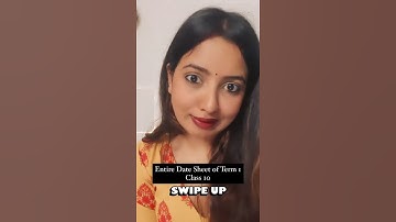 Entire Date sheet Class 10 | Term 1 | Shubham Pathak | Shubham mam | #shorts #education #datesheet |