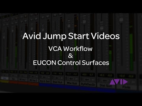 VCA Workflow for EUCON surfaces