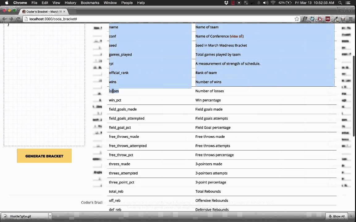 Codder Bracket Coder's Bracket Tutorial - Choose By Least Losses - YouTube