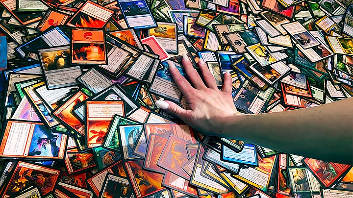 ASMR Organizing 500+ Cards 🪄 Satisfying Color Sorting 🌈 Magic The Gathering Collection, No Talking