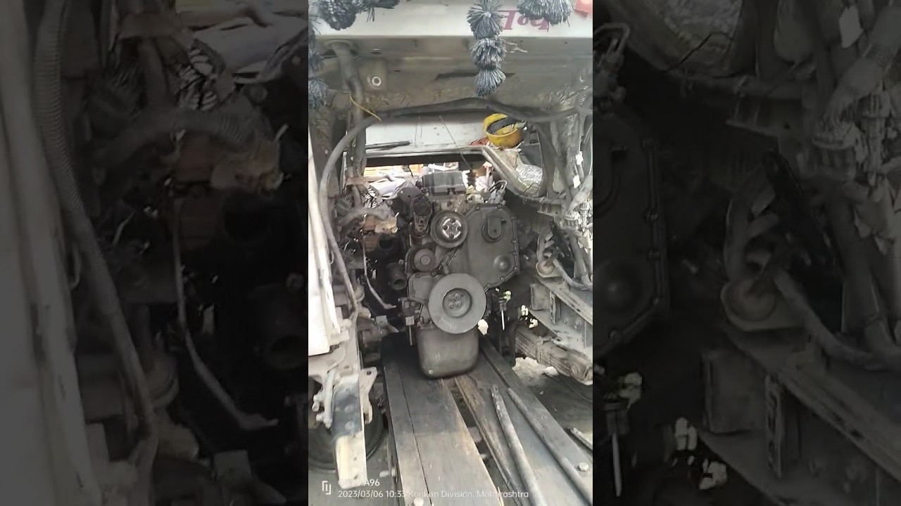 Tata signa BS4 engine repairing